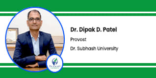 Dr. Subhash University, Junagadh, Provost : Dr. Dipak D. Patel Interview